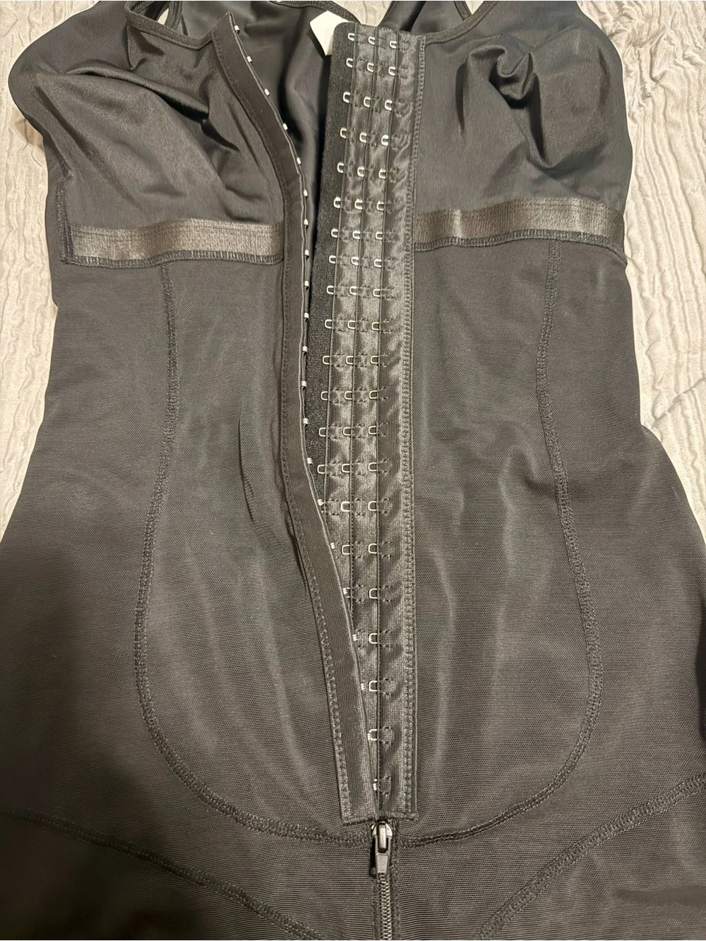 SHEIN Black Full-Body Shaping One-Piece Bodysuit